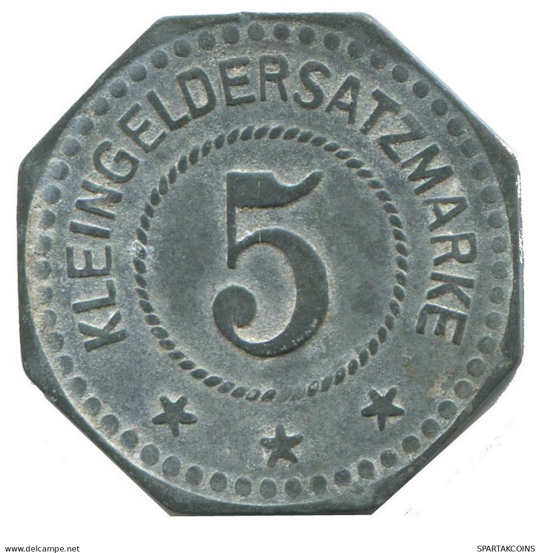 5 PFENNIG LICHTENFELS NOTGELD ALEMANIA Moneda GERMANY #DE10499.6.E - 5 Rentenpfennig & 5 Reichspfennig