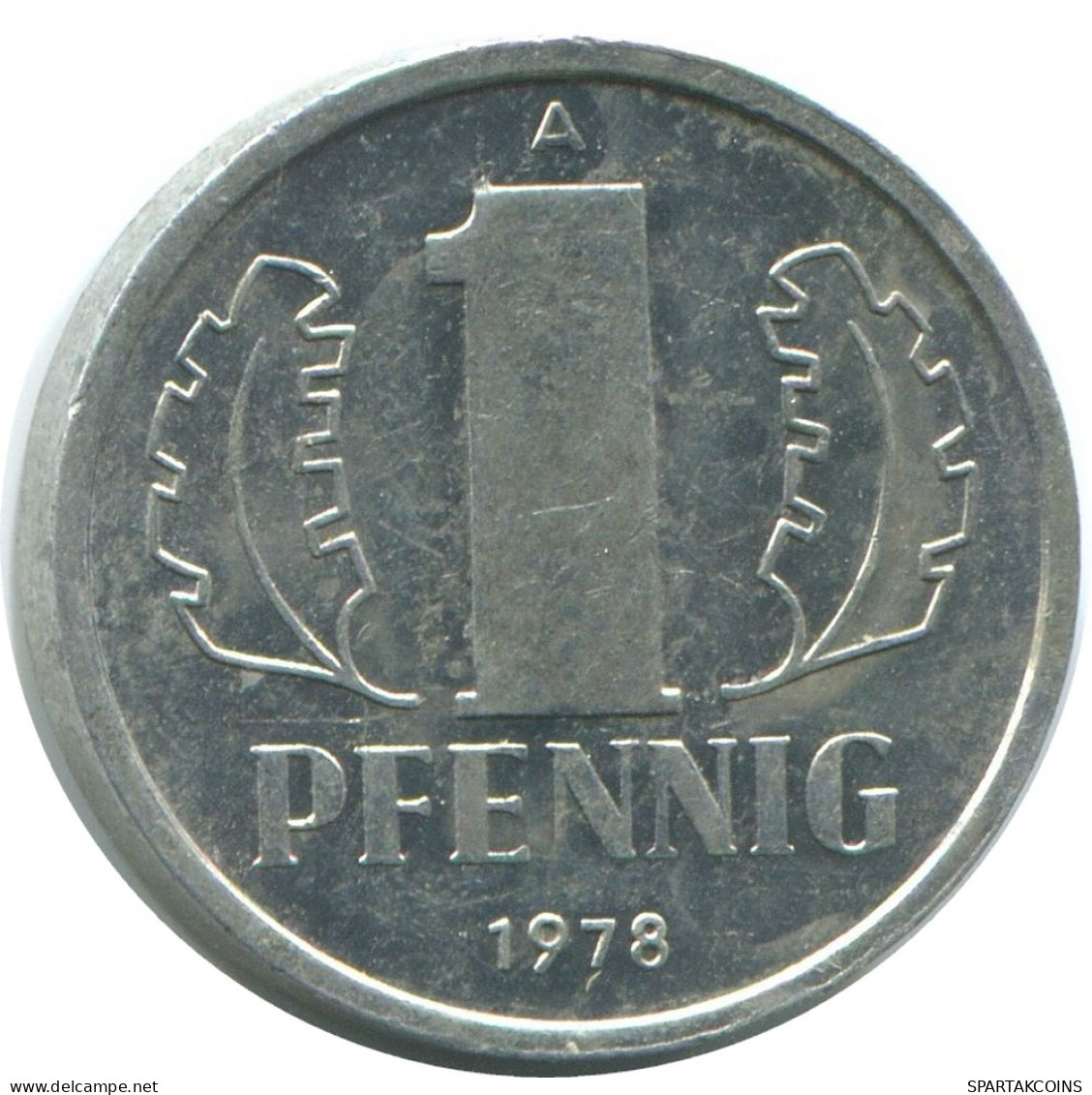 1 PFENNIG 1988 A DDR EAST ALEMANIA Moneda GERMANY #AE070.E - 1 Pfennig