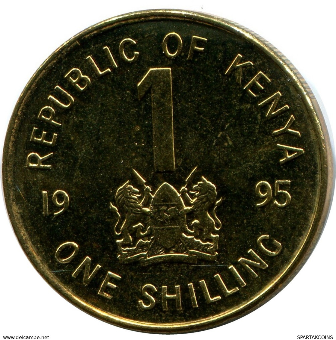1 SHILLING 1995 KENYA Pièce #AZ197.F - Kenia