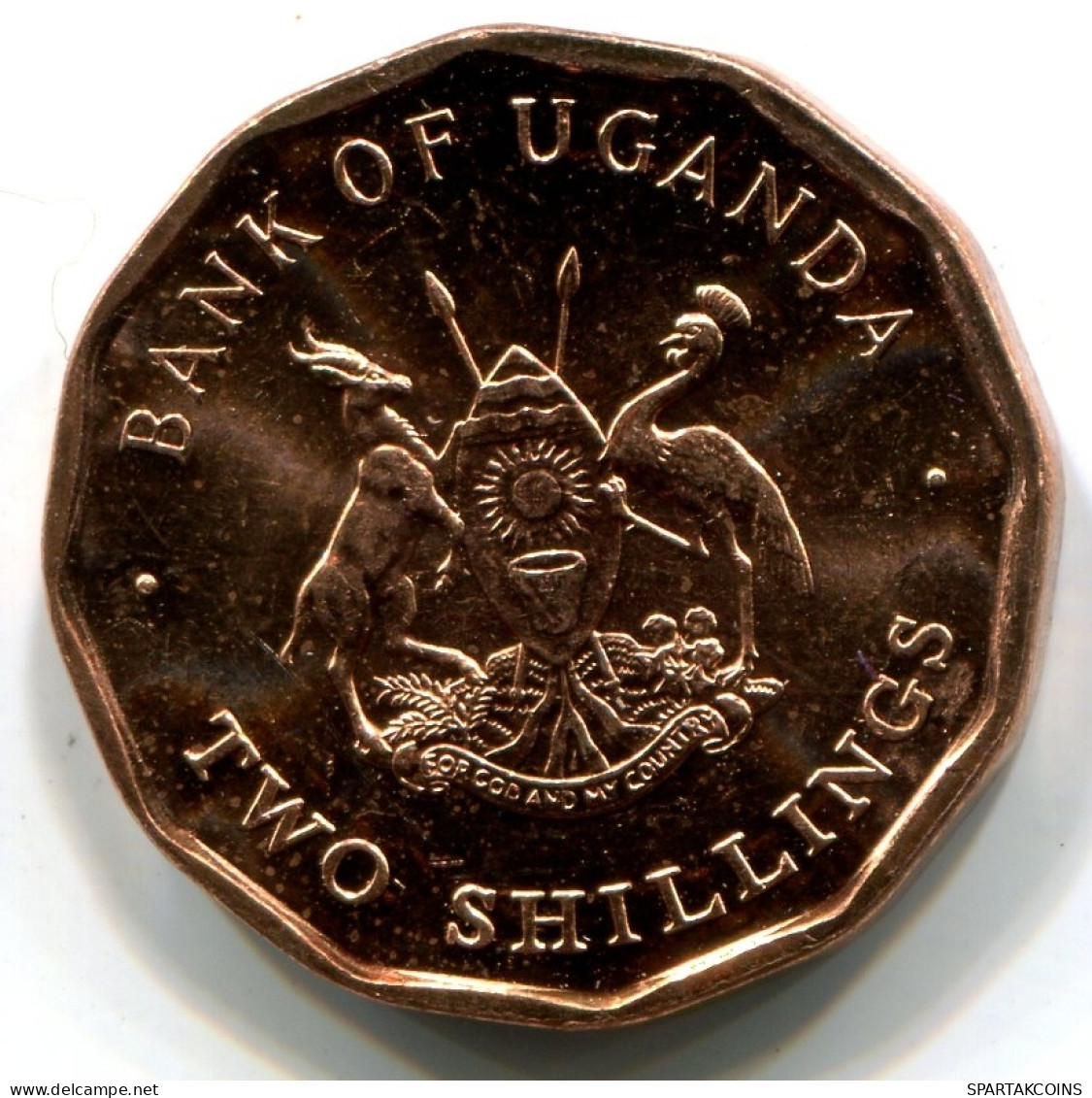 2 SHILLINGS 1987 OUGANDA UGANDA UNC Pièce #W11168.F - Ouganda