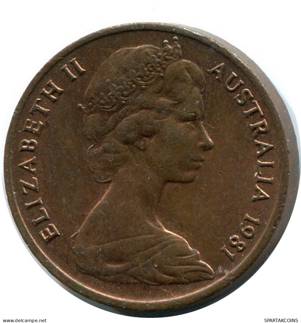1 CENT 1981 AUSTRALIA Coin #AX356.U - Cent