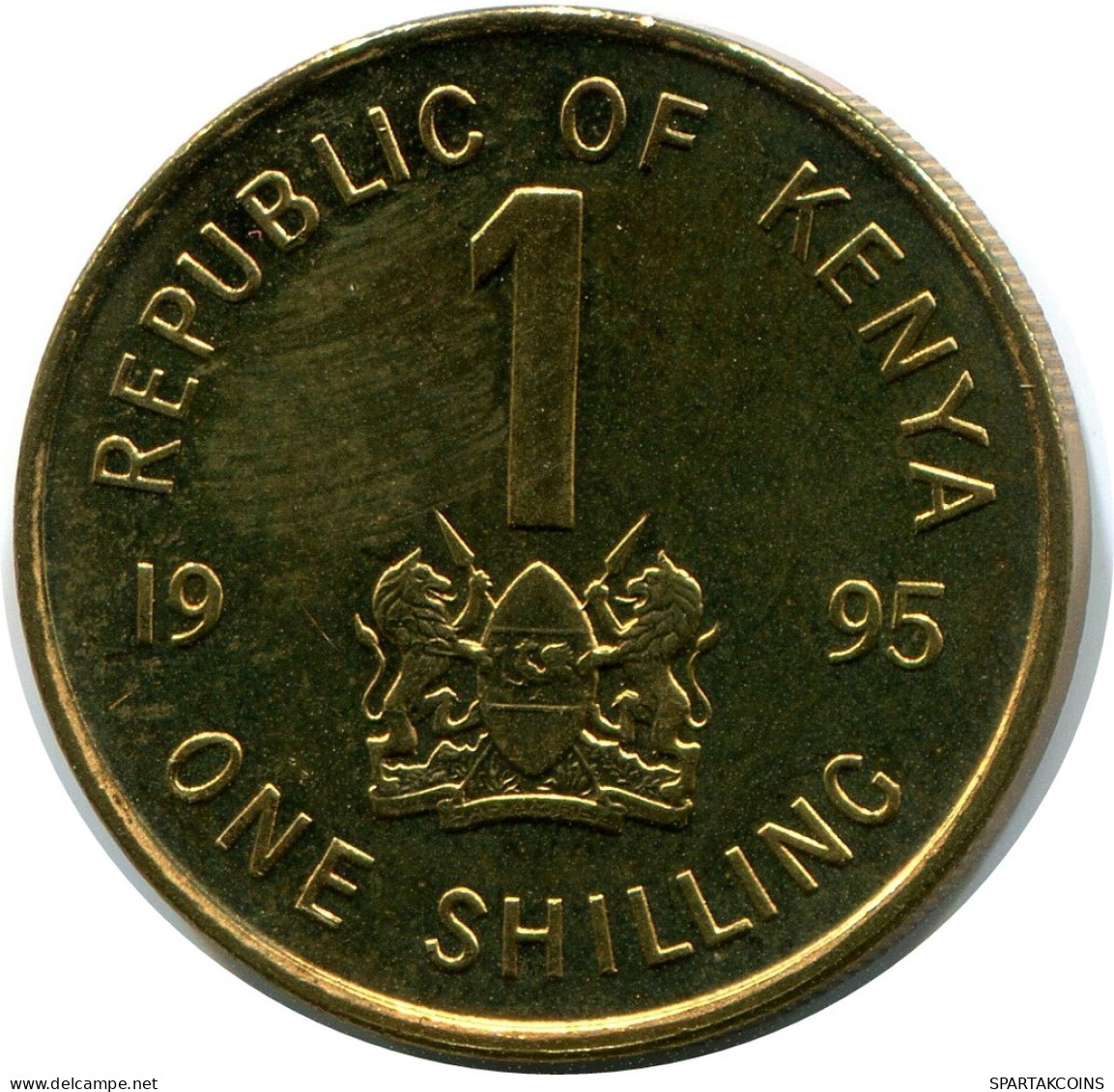 1 SHILLING 1995 KENYA Coin #AZ194.U - Kenya