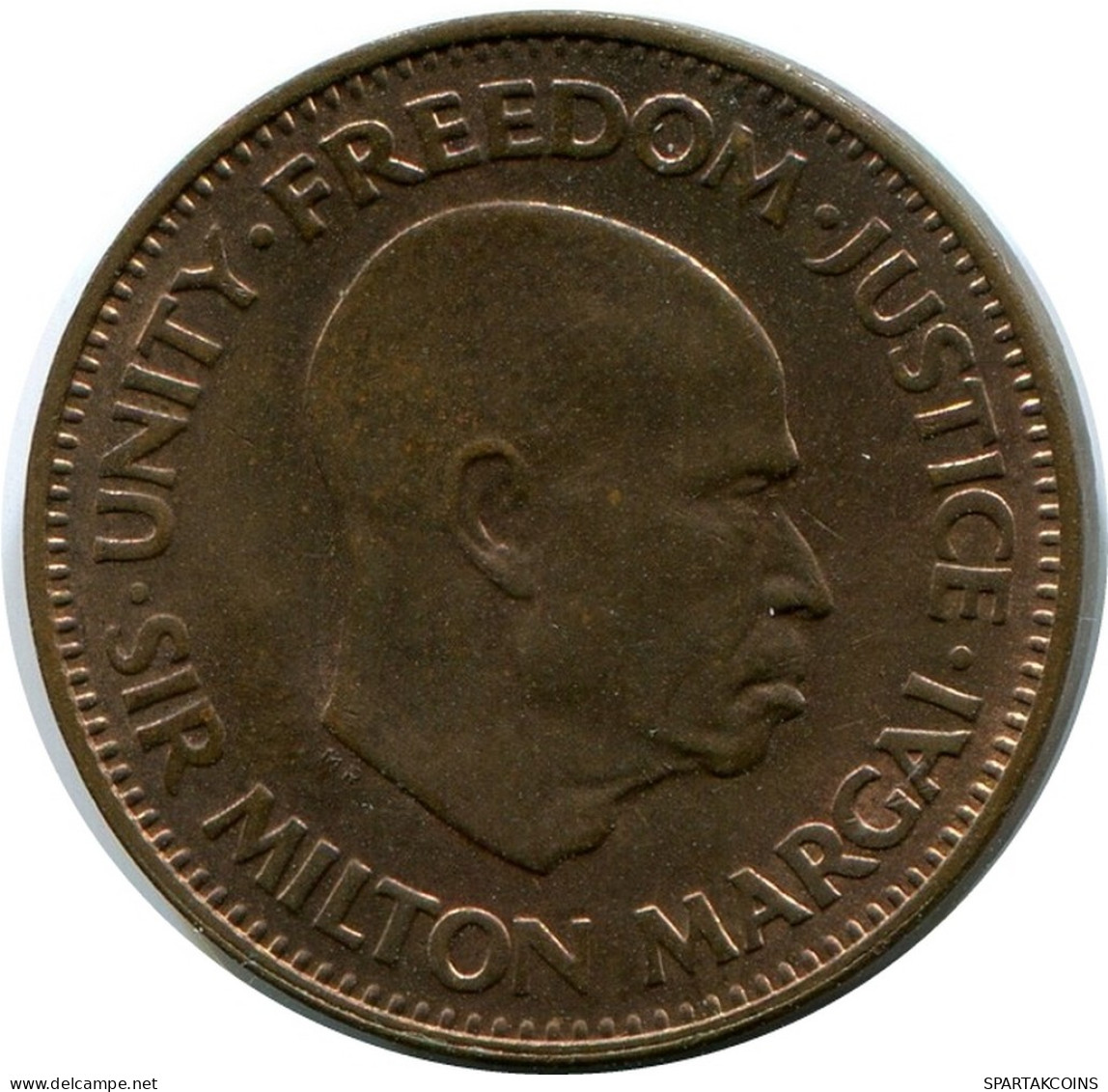 1/2 CENTS 1964 SIERRA LEONE Coin #AR159.U - Sierra Leone