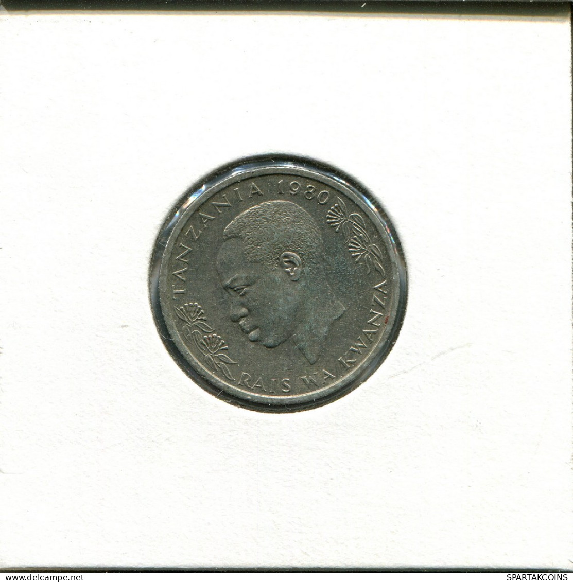 50 SENTI 1980 TANZANIA Coin #AT974.U - Tansania