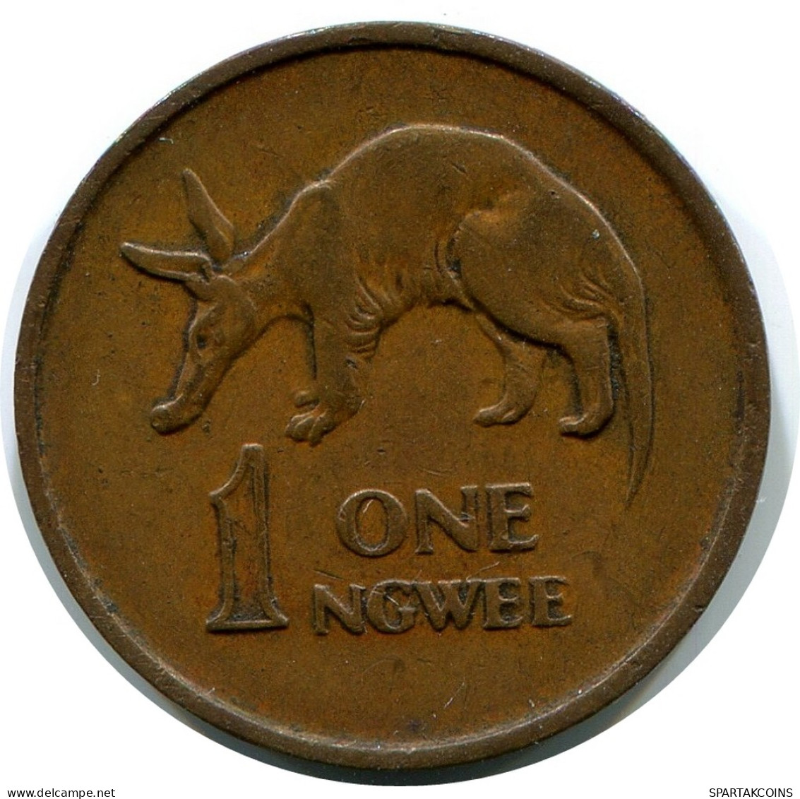 1 NGWEE 1972 ZAMBIA Coin #AP964.U - Sambia