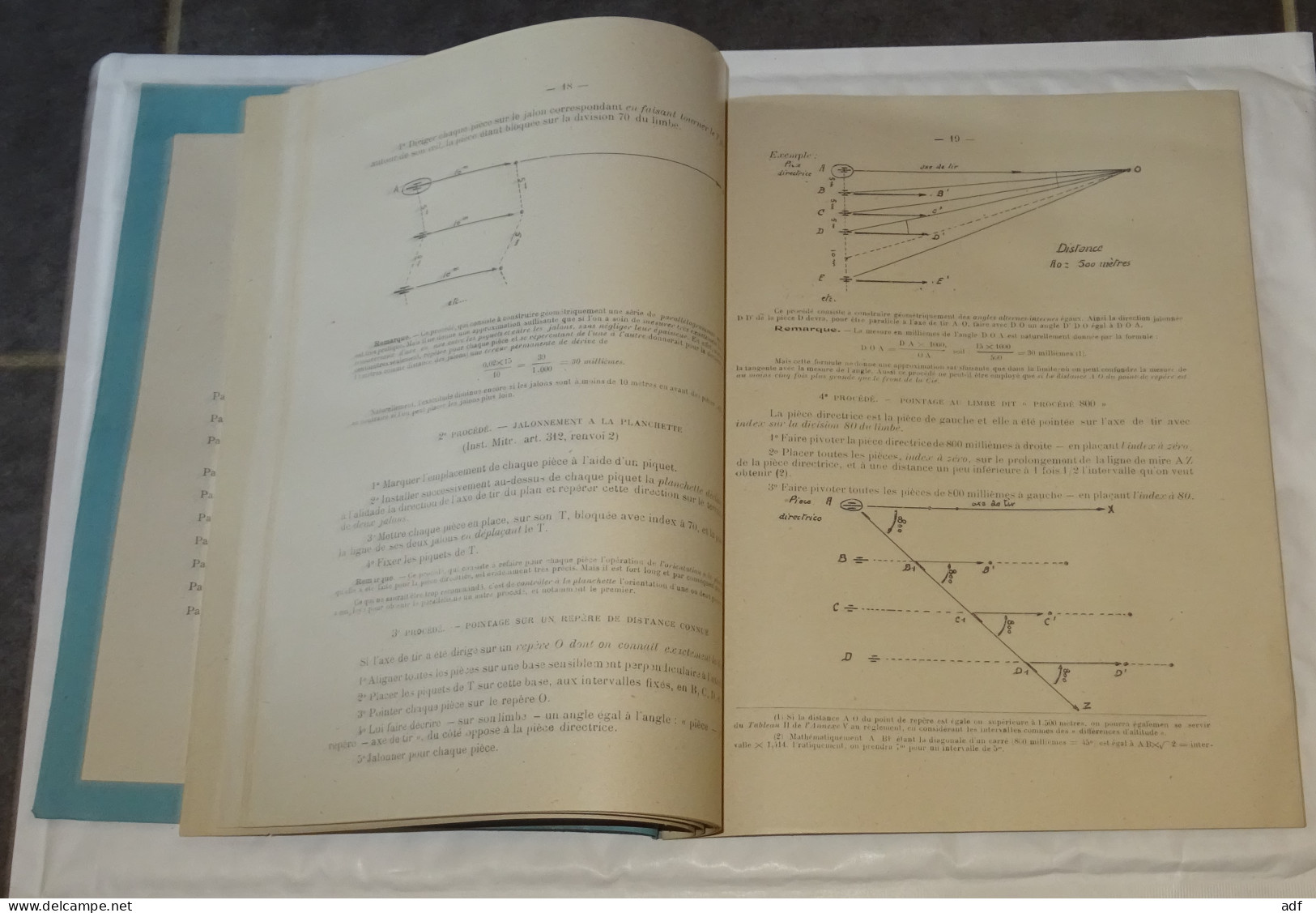 LIVRET LE TIR INDIRECT DES MITRAILLEUSES, ANNEXE AU COURS DE TIR ET ARMEMENT 1925, CAPITAINE PAILLE, ECOLE MILITAIRE - Andere & Zonder Classificatie