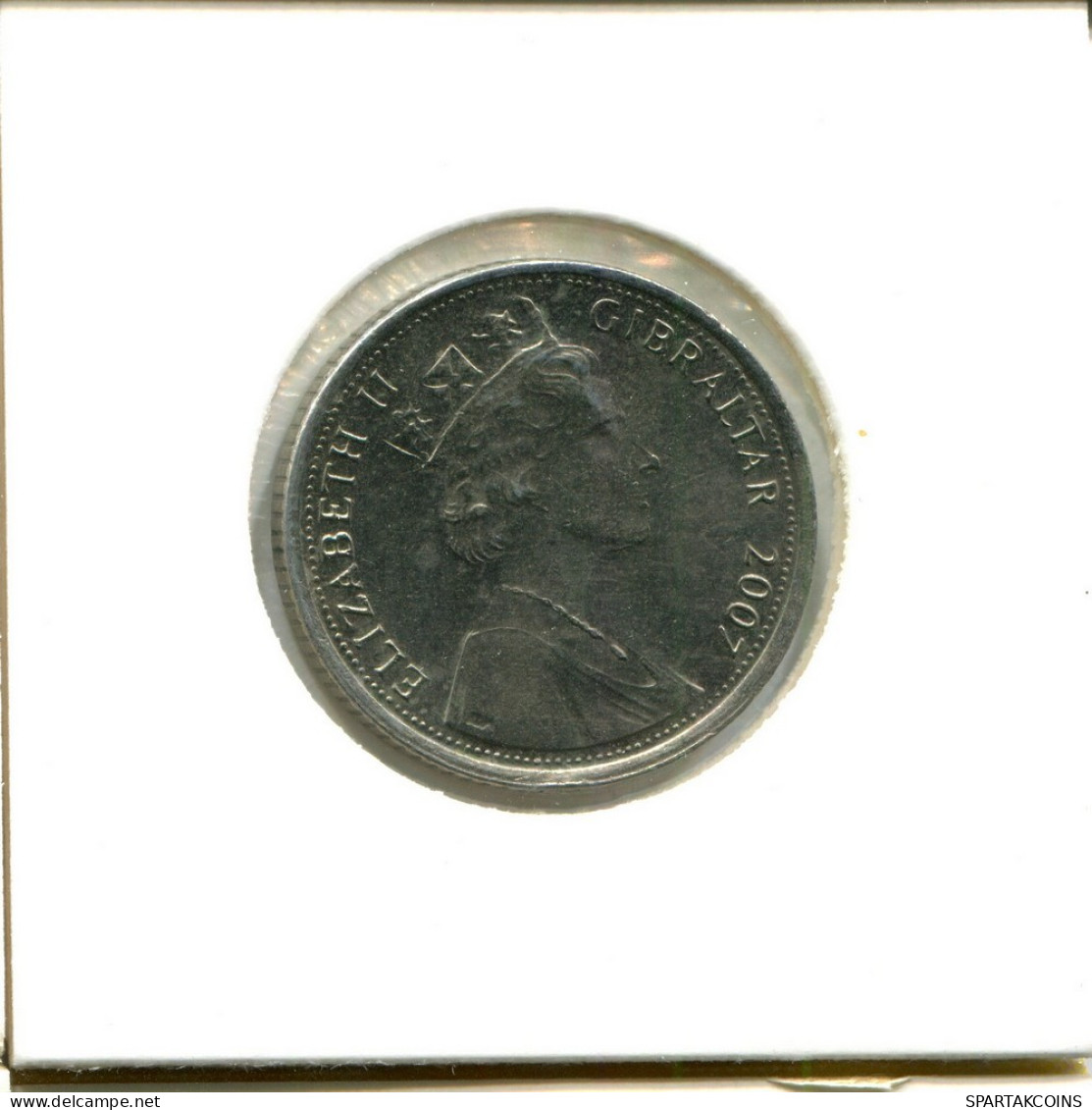 10 PENCE 2007 GIBRALTAR Coin #AY289.U - Gibraltar