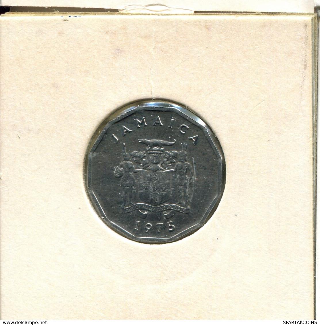 1 CENT 1975 JAMAICA Coin #AT820.U - Jamaica