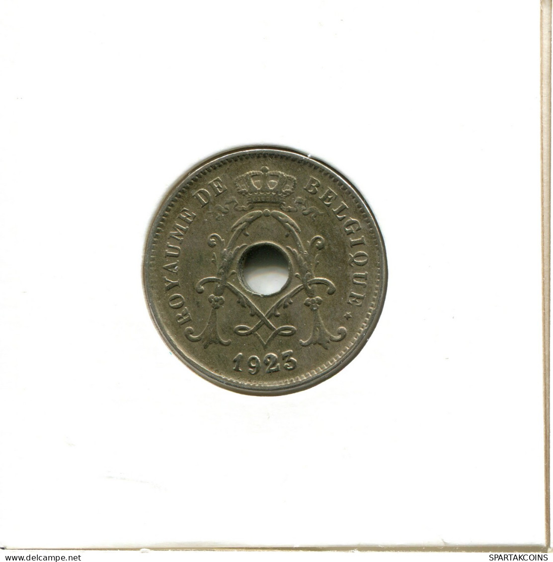 10 CENTIMES 1923 BELGIEN BELGIUM Münze DUTCH Text #AX401.D - 10 Cent