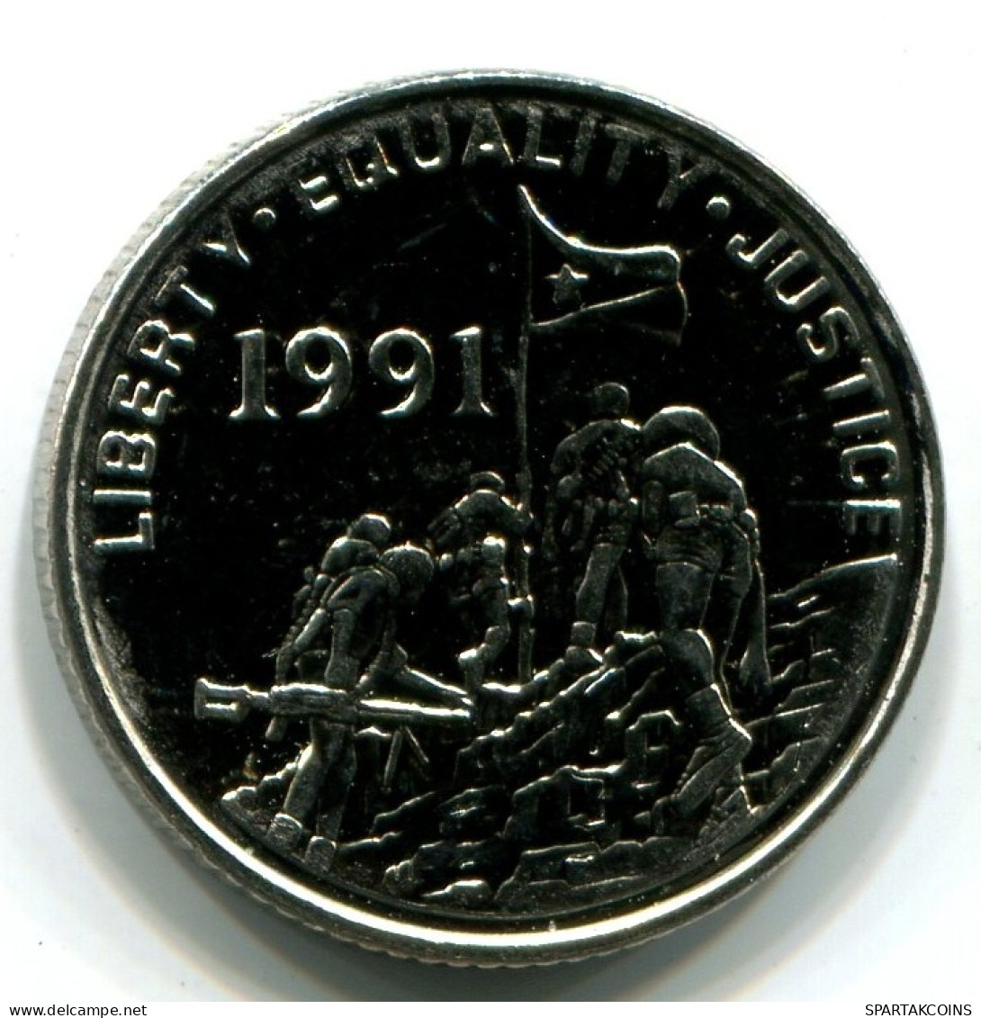 10 CENTS 1997 ERITREA UNC Bird Ostrich Münze #W10889.D - Erythrée