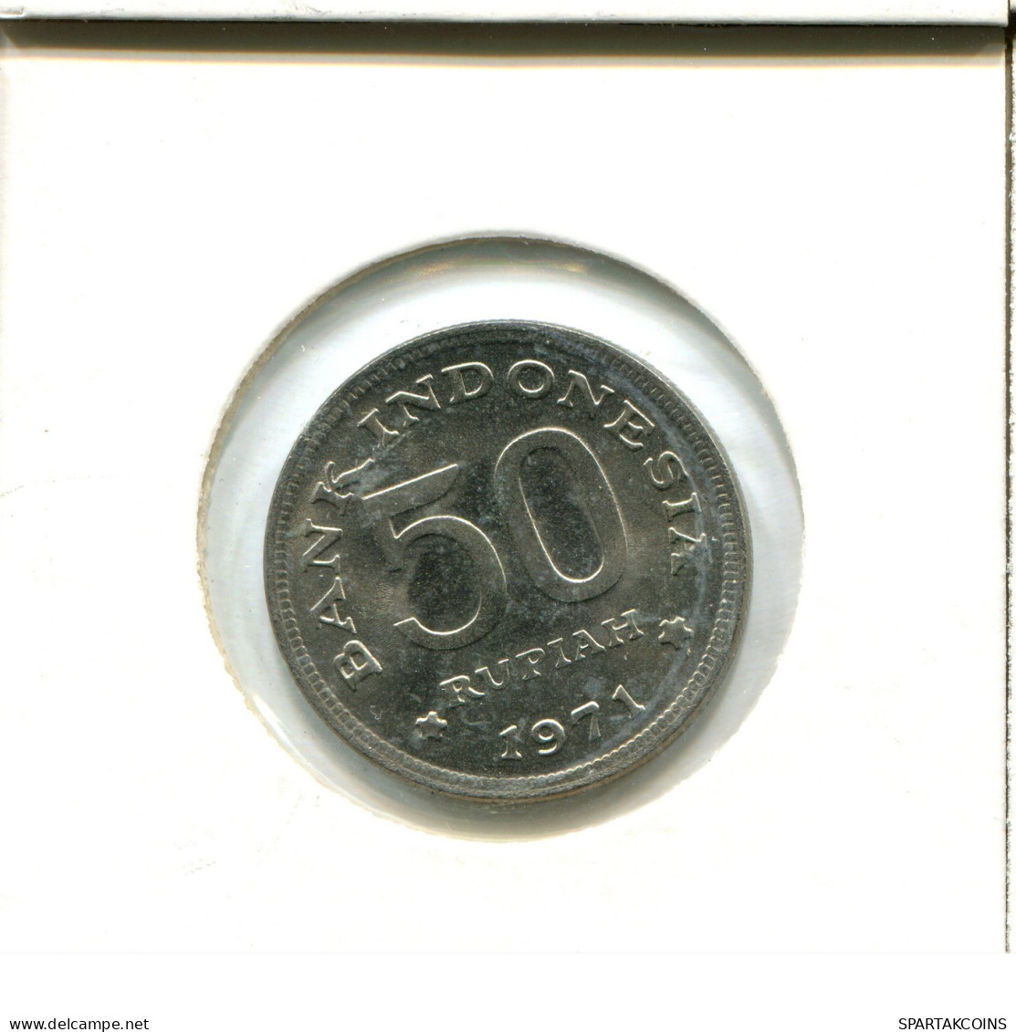 50 RUPIAH 1971 INDONESISCH INDONESIA Münze #AX798.D - Indonésie