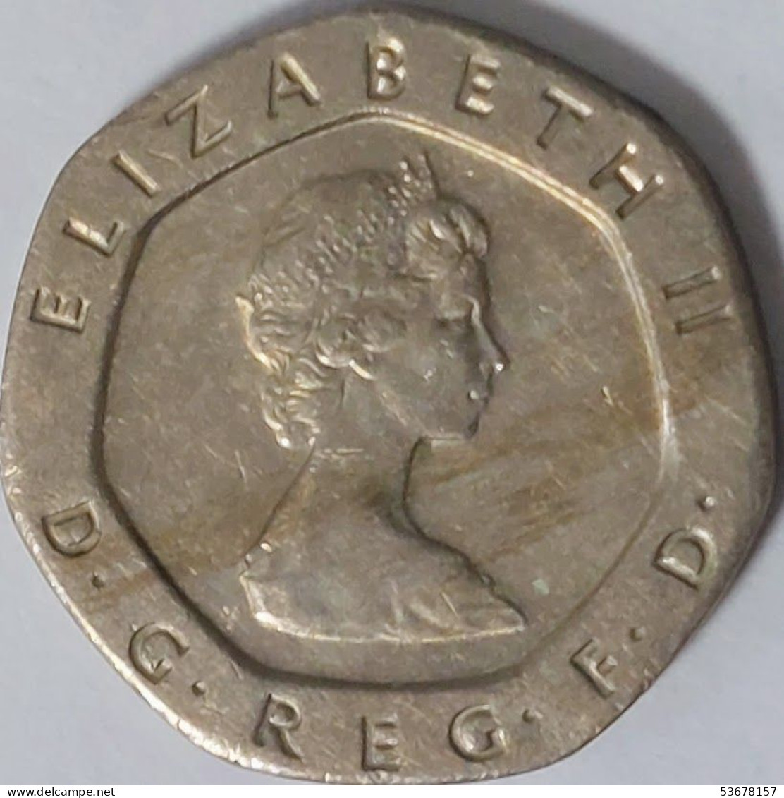 Great Britain - 20 Pence 1982, KM# 931 (#2329) - 20 Pence