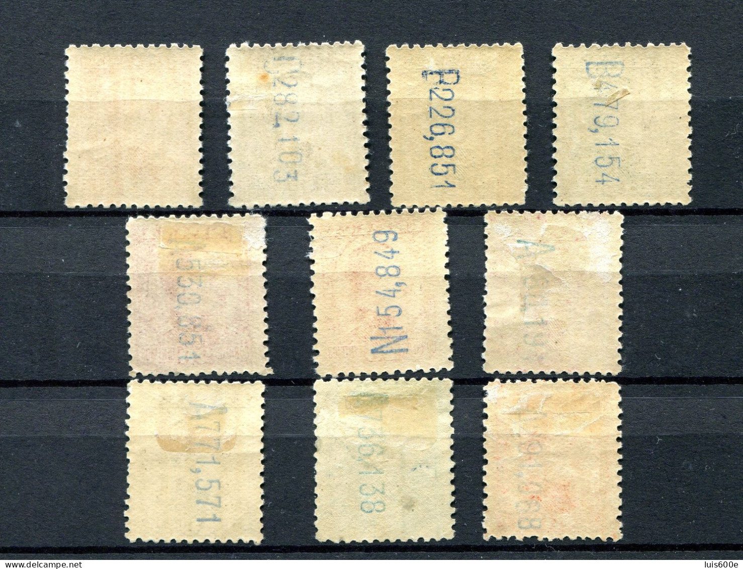 1930/31.ESPAÑA.EDIFIL 490/497A*.NUEVOS CON FIJASELLOS(MH).(10 VALORES)CATALOGO 157€ - Nuevos