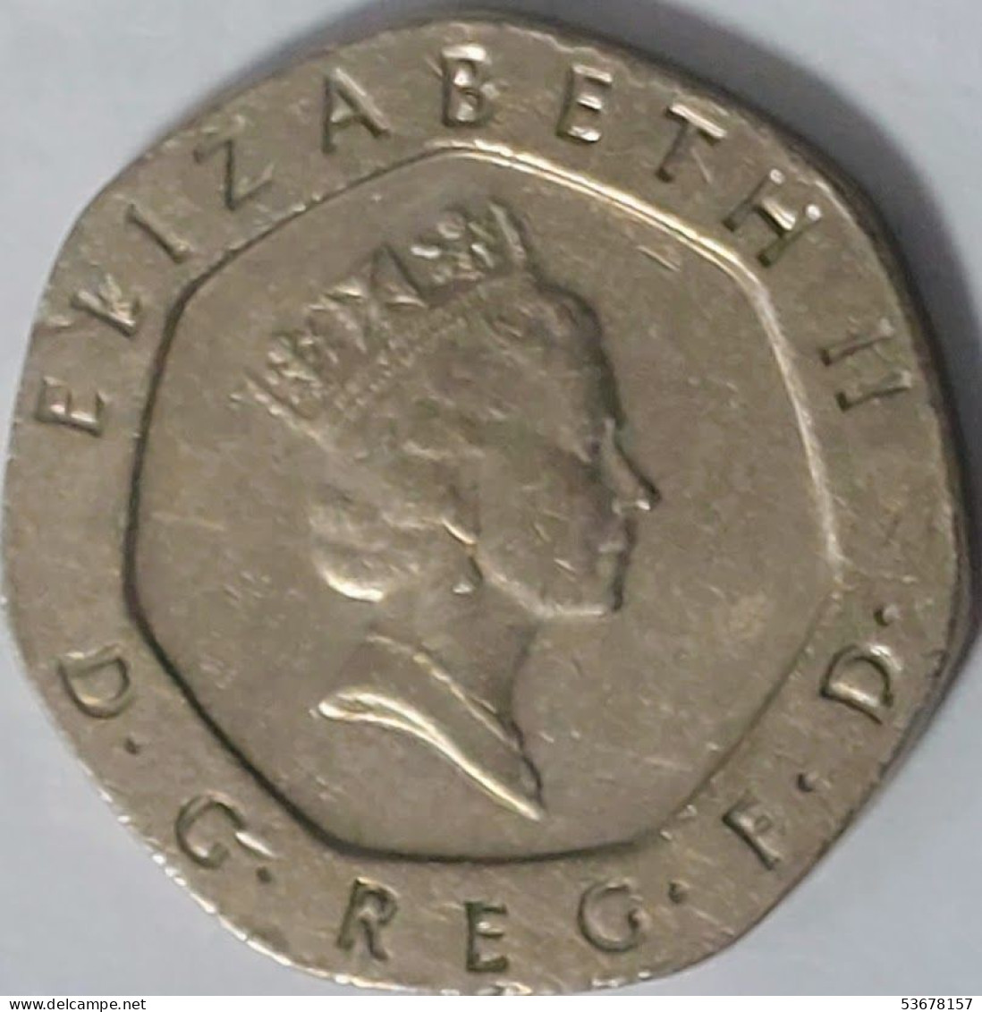 Great Britain - 20 Pence 1989, KM# 939 (#2330) - 20 Pence