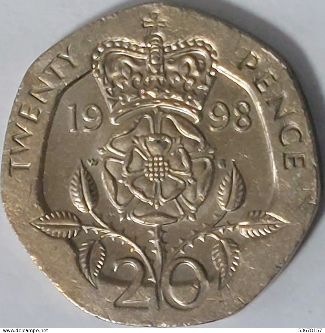 Great Britain - 20 Pence 1998, KM# 990 (#2331) - 20 Pence