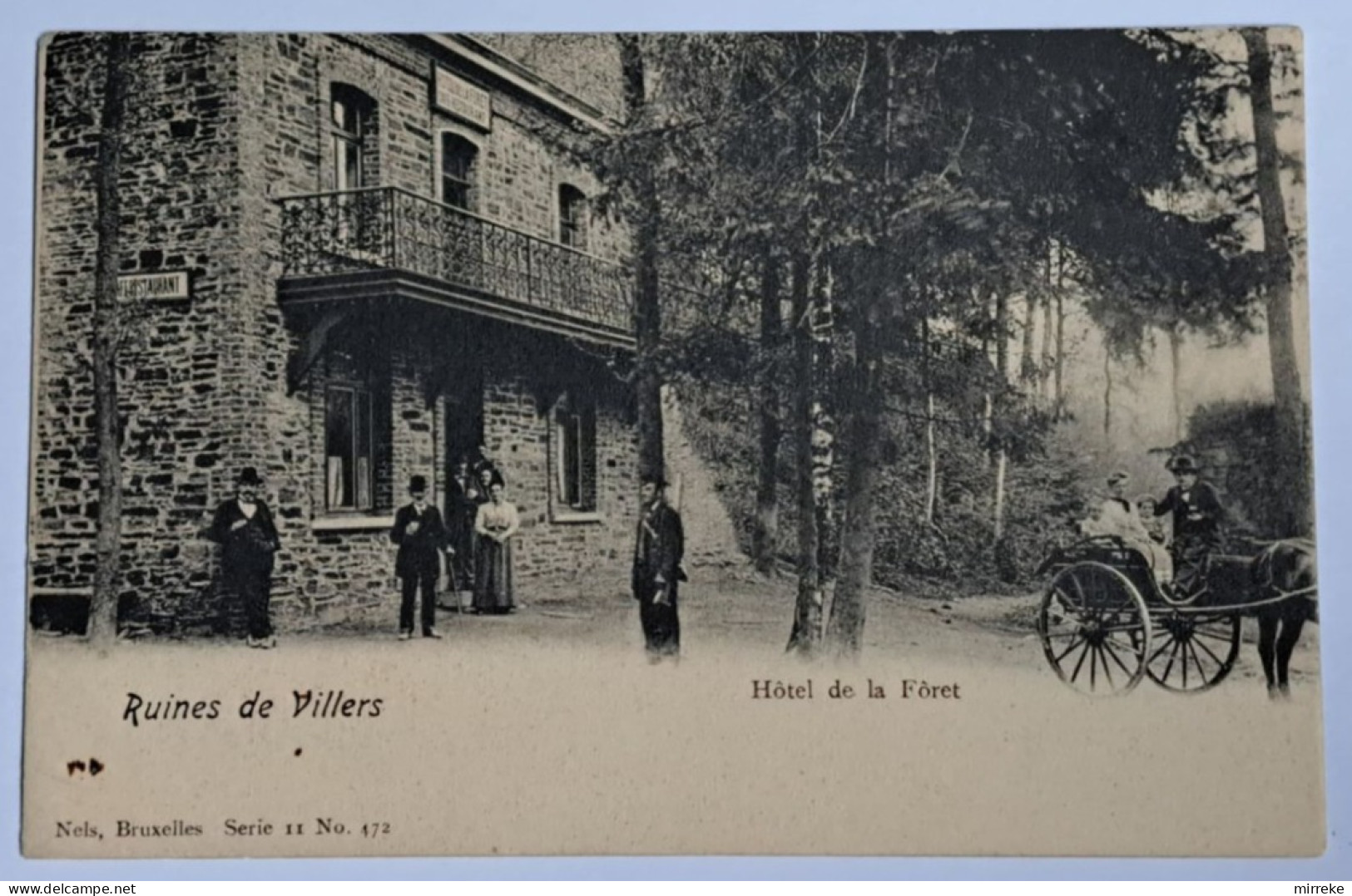 @J@  -  Ruines De VILLERS  -  Hôtel De La Fôret   -  Zie / Voir Scan's - Villers-la-Ville