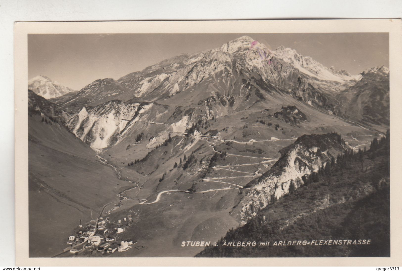 C8058) STUBEN Am ARLBERG Mit Arlberg Flexenstraße ALT ! FELDPOST Nachgebühr 22.6.1942 - Stuben