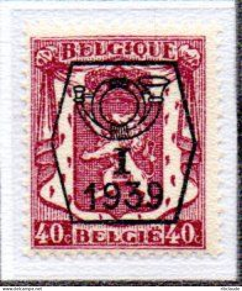 Préo Typo N°405 à 410 - Typo Precancels 1936-51 (Small Seal Of The State)