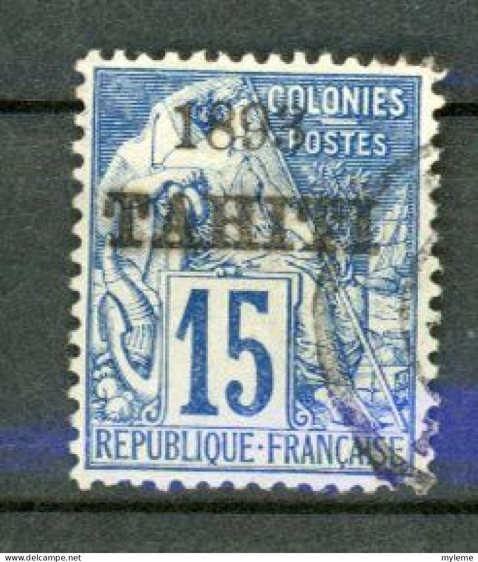 AR-12 Tahiti  N° 24 Oblitéré Surcharges Garanties Authentiques  A Saisir !!! - Used Stamps