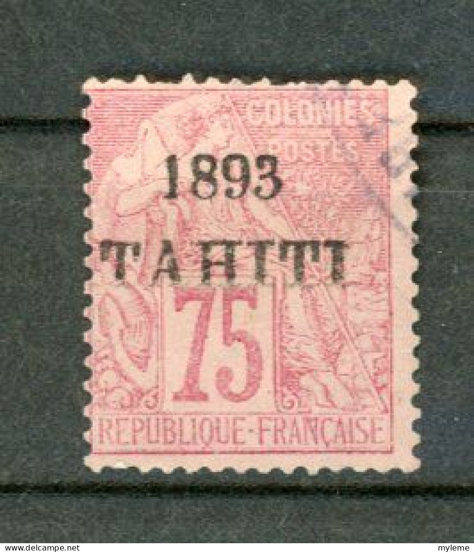 AR-12 Tahiti  N° 29 Oblitéré Surcharges Garanties Authentiques  A Saisir !!! - Used Stamps