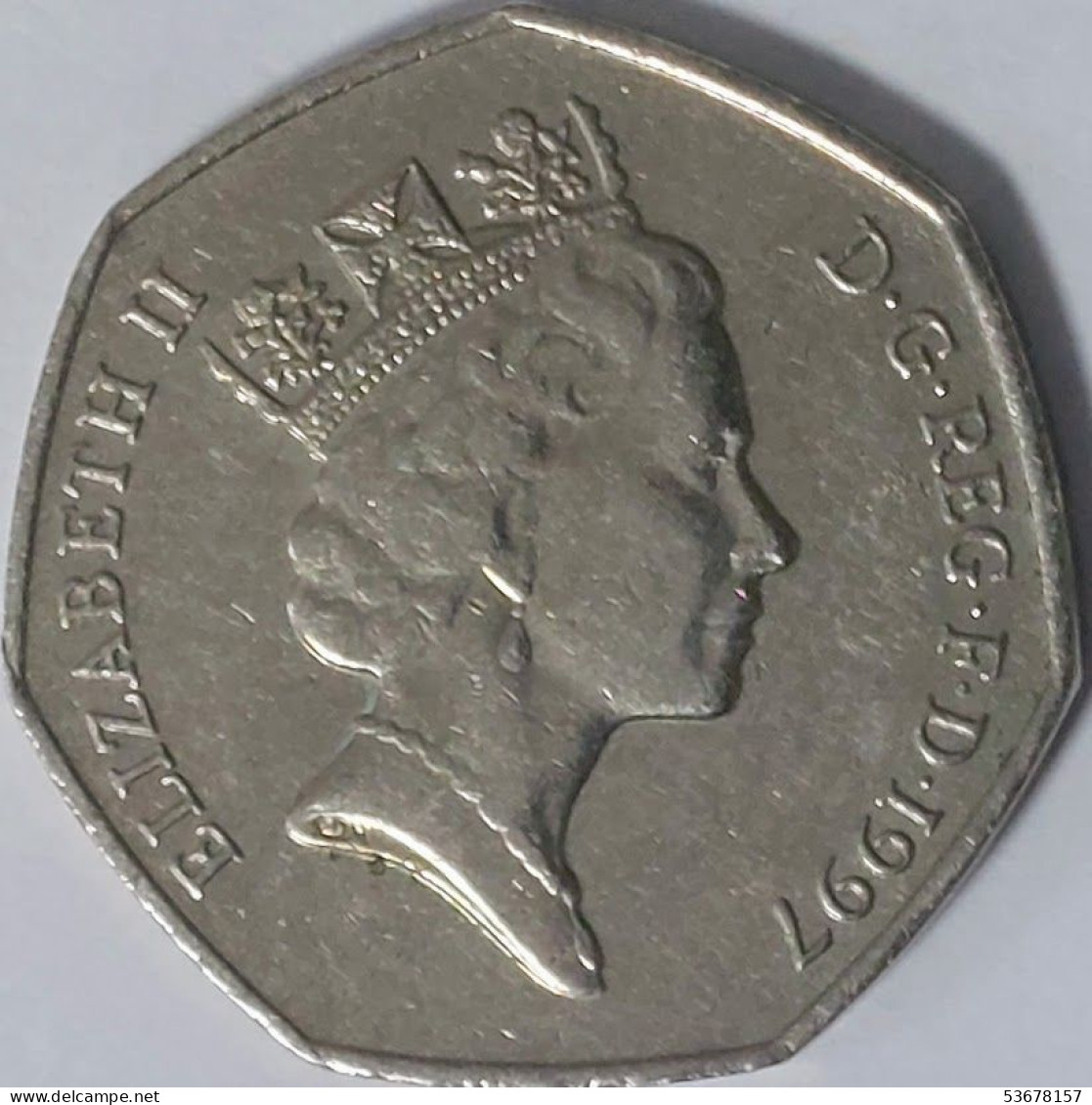 Great Britain - 50 Pence 1997, KM# 940.2 (#2335) - 50 Pence