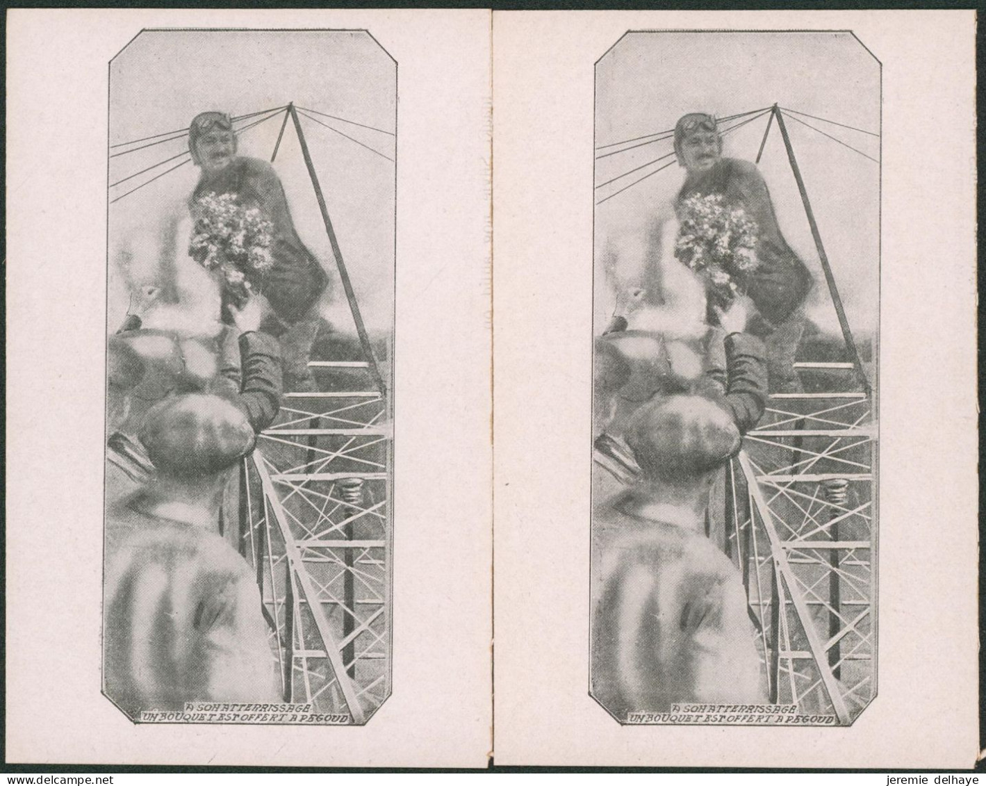 Carte Postale - L'aviateur PEGOUD (5 CPA) / Aviation, Aviateur , Acrobatie Aérienne - Aviateurs