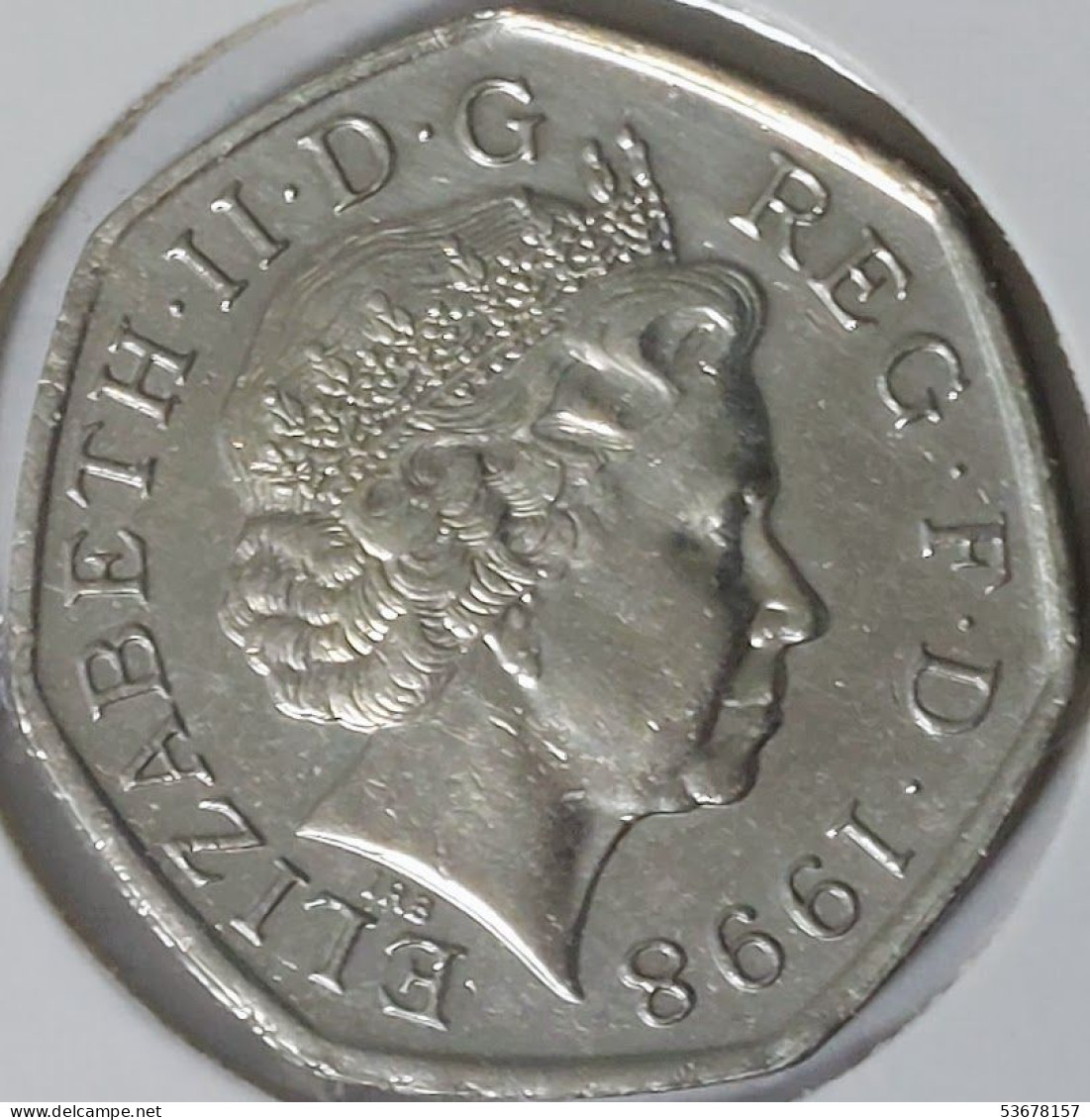 Great Britain - 50 Pence 1998, KM# 991 (#2336) - 50 Pence