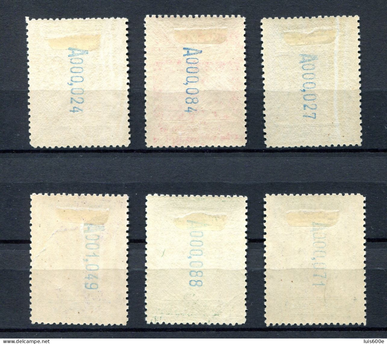 1929.ESPAÑA.EDIFIL 448/53*.NUEVOS CON FIJASELLOS(MH).CATALOGO 158€ - Nuevos