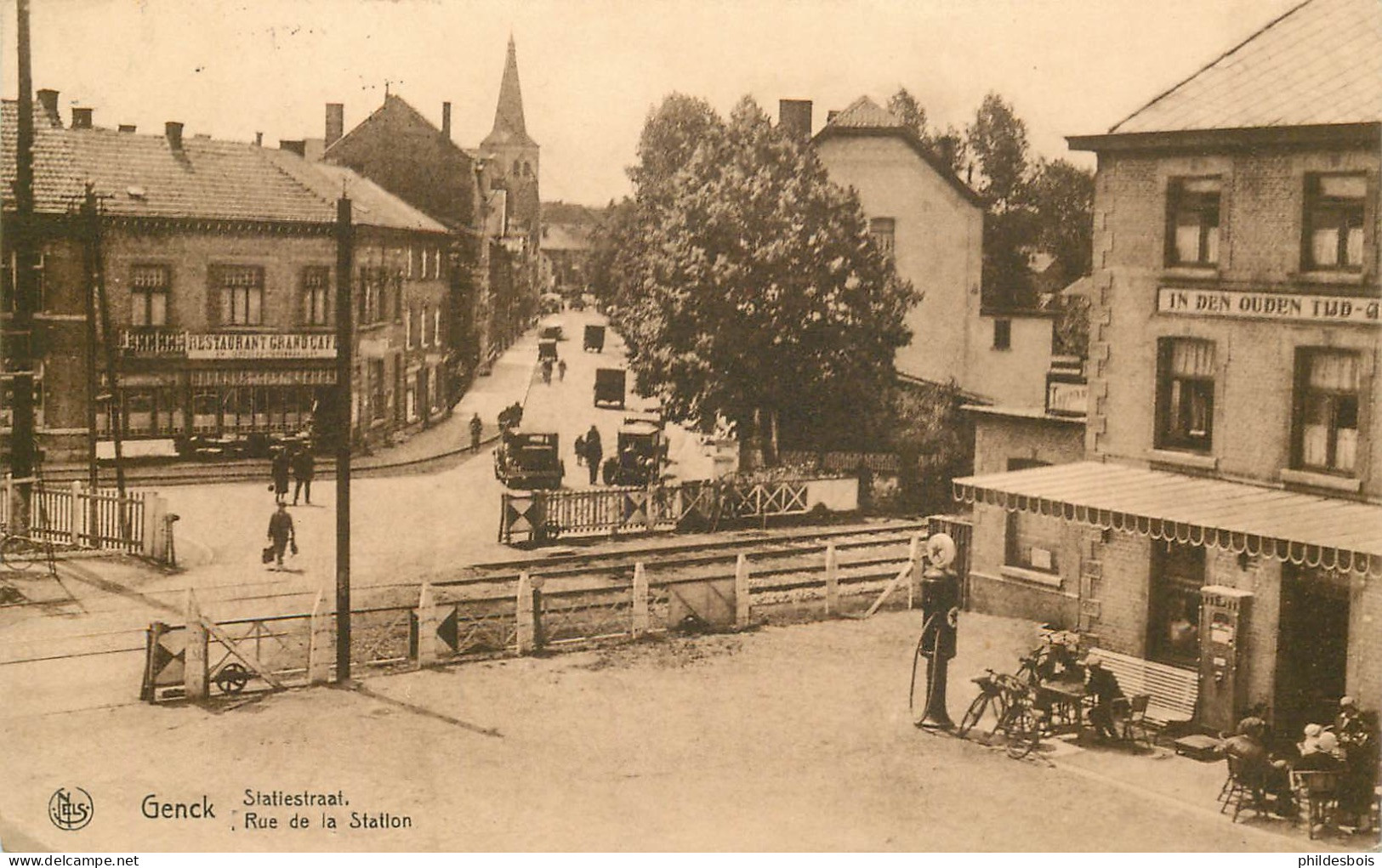 BELGIQUE  GENK  Rue De La Station - Genk