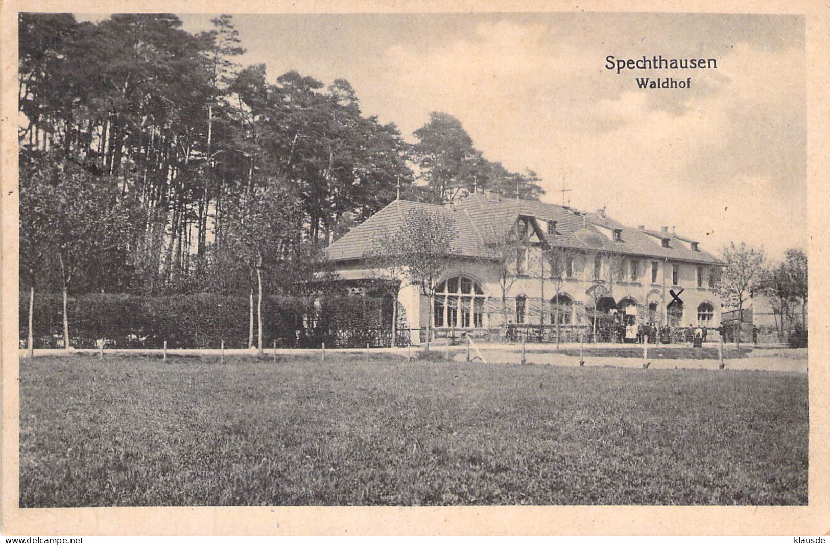 Spechthausen - Waldhof  Gel.1919 - Eberswalde