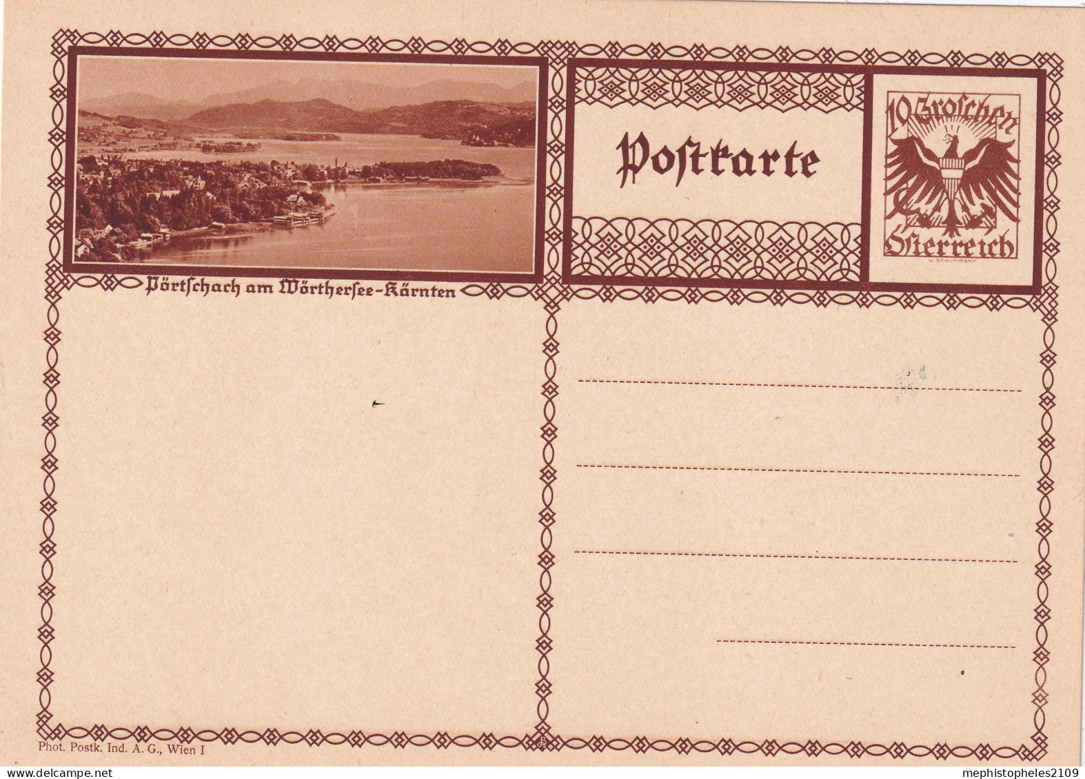 Postkarte Pörtschach - Kärnten - Unused / Fine Quality - Pörtschach