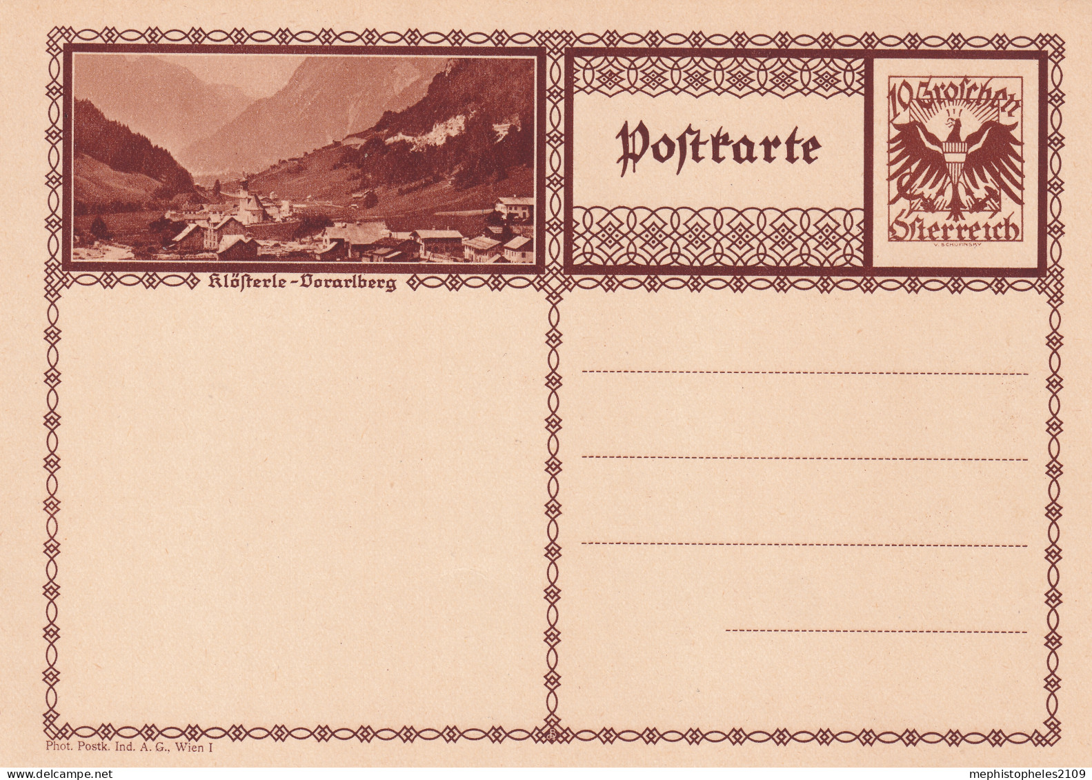 Postkarte Klösterle - Vorarlberg - Unused / Fine Quality - Klösterle