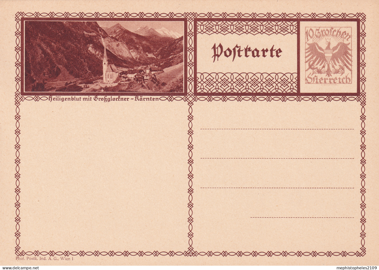 Postkarte Heiligenblut - Kärnten - Unused / Fine Quality - Heiligenblut