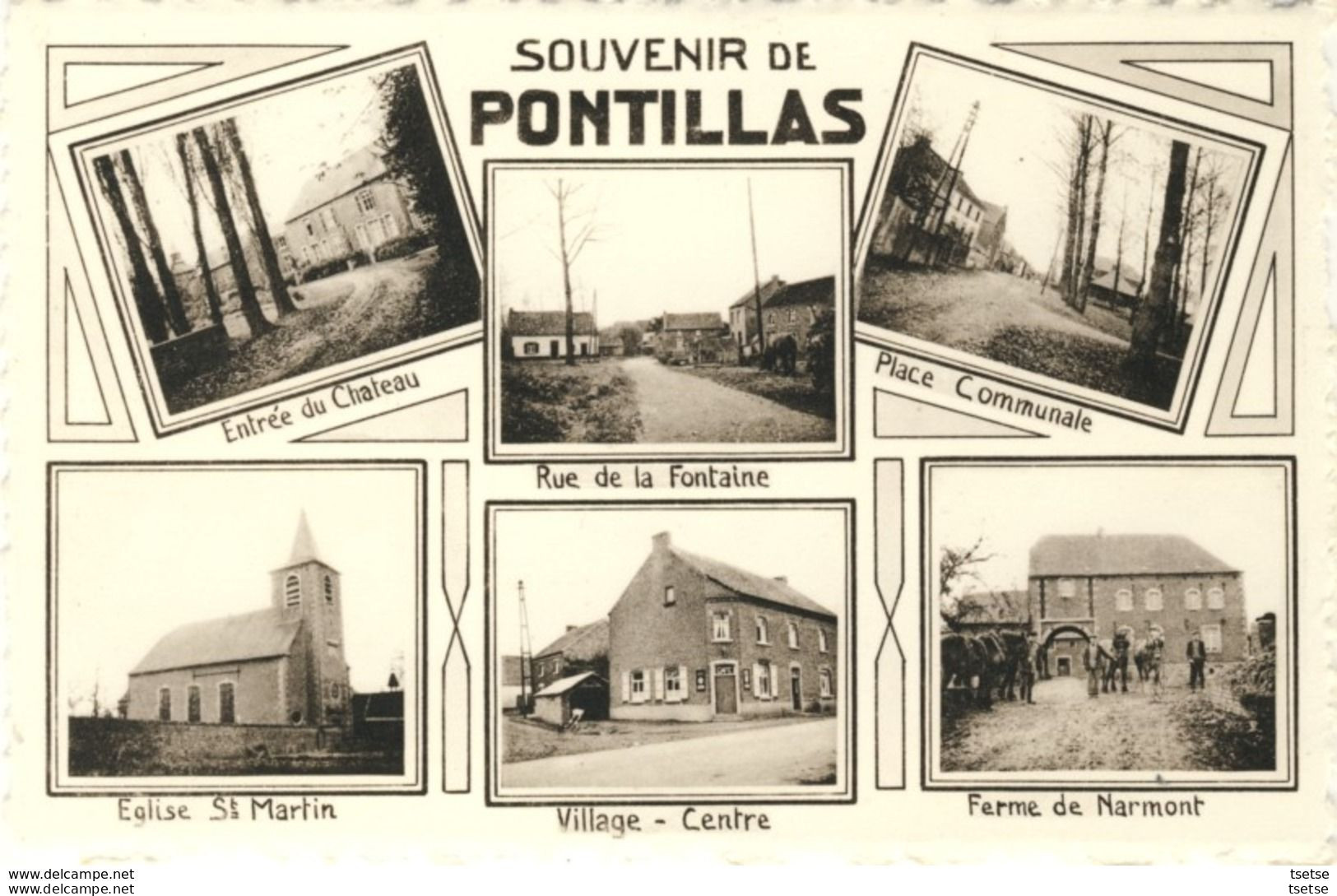Pontillas - Souvenir De ... -Carte Multivues  ( Voir Verso ) - Fernelmont