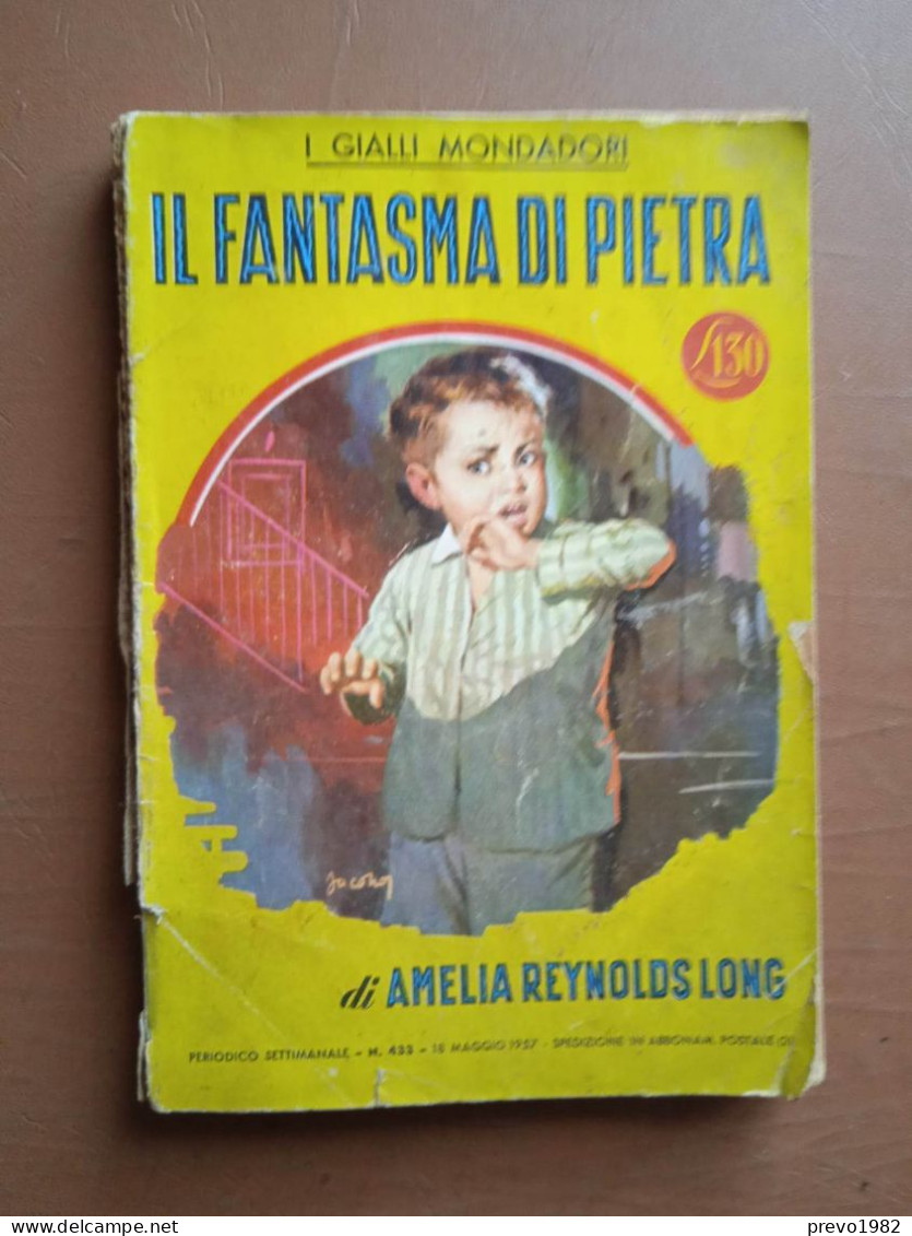 Il Fantasma Di Pietra - A. R. Long - Ed. I Gialli Mondadori - Politieromans En Thrillers