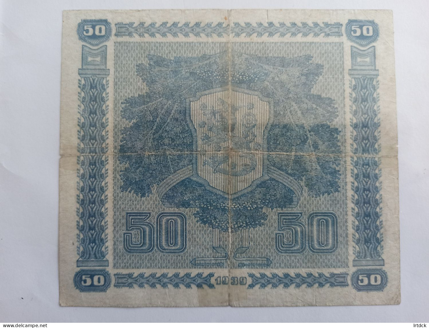 Finlande 50 Markkaa 1939 - Finlande
