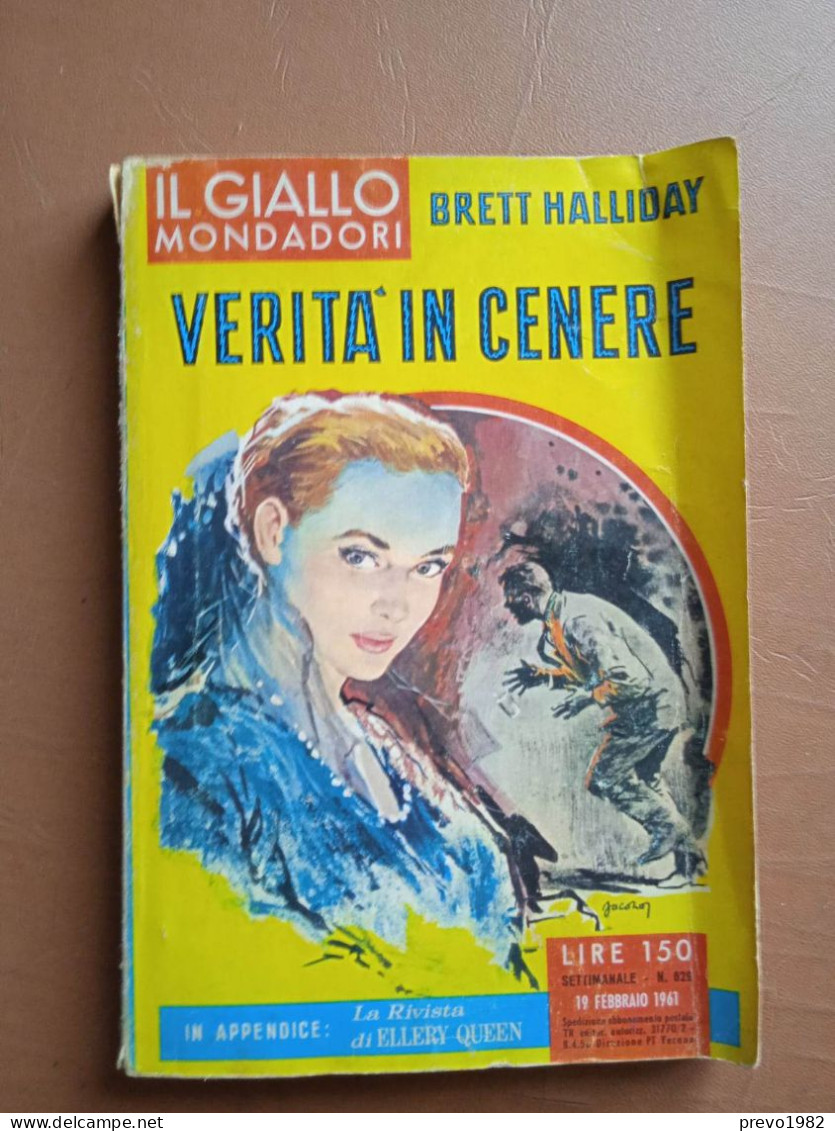 Verità In Cenere - B. Halliday - Ed. I Gialli Mondadori - Policíacos Y Suspenso