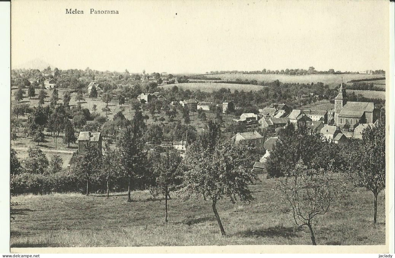 Melen -- Panorama.   (2 Scans) - Soumagne