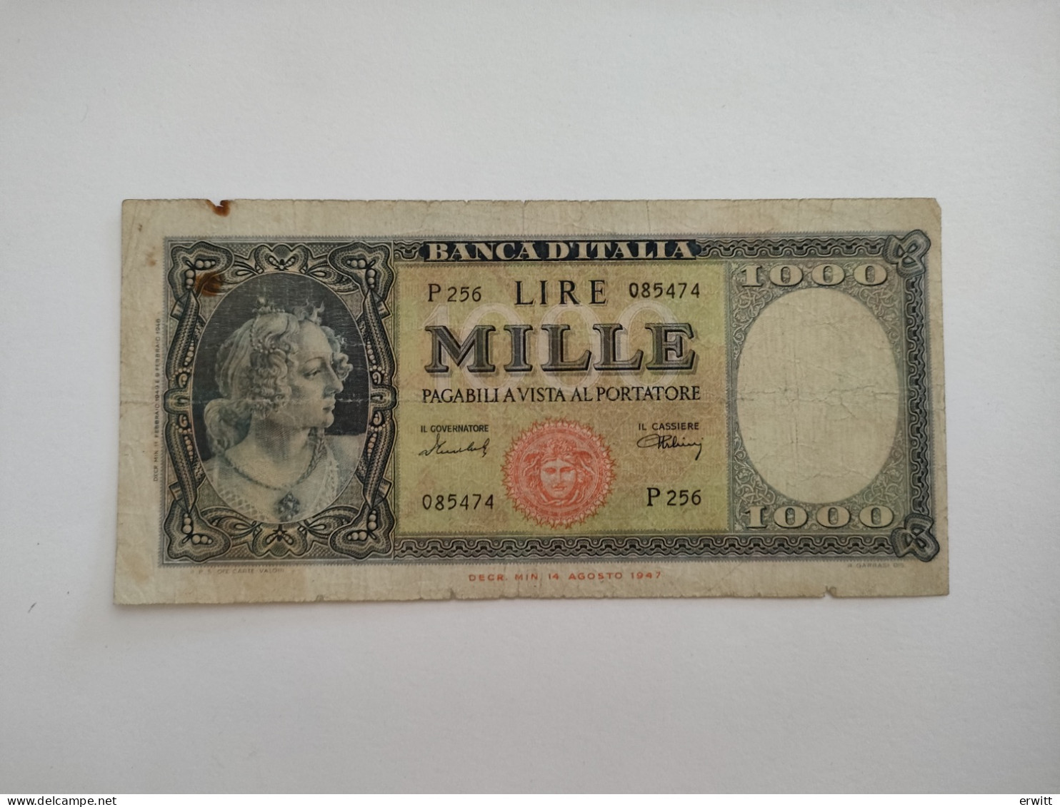 ITALIA 1000 LIRE 1949 - 1000 Lire