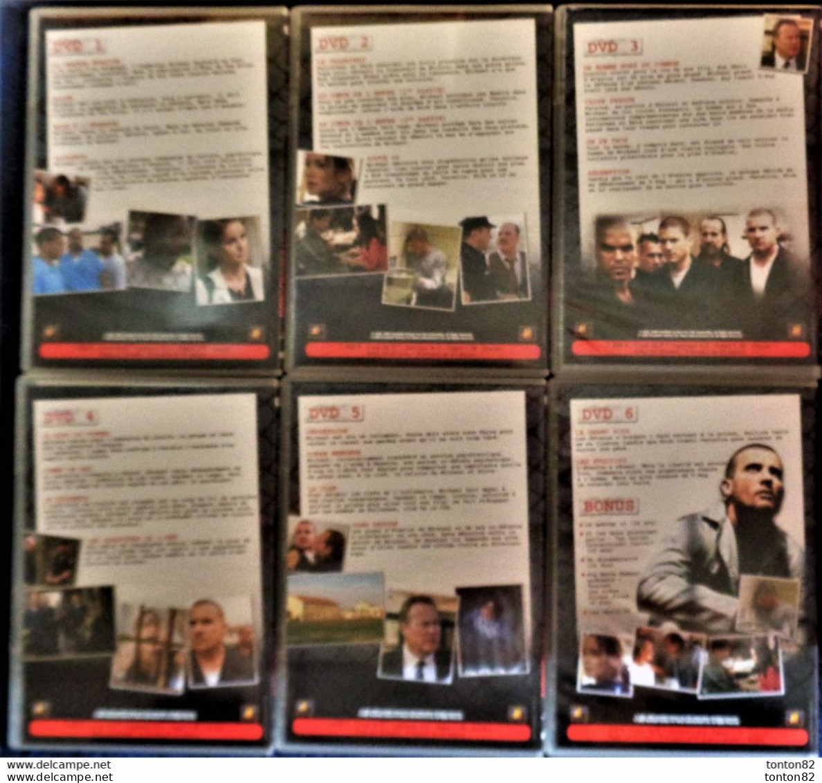 PRISON BREAK - L'Intégrale Des Saisons  1 / 2 / 3 - Coffret  De 16 DVD . - Policiers