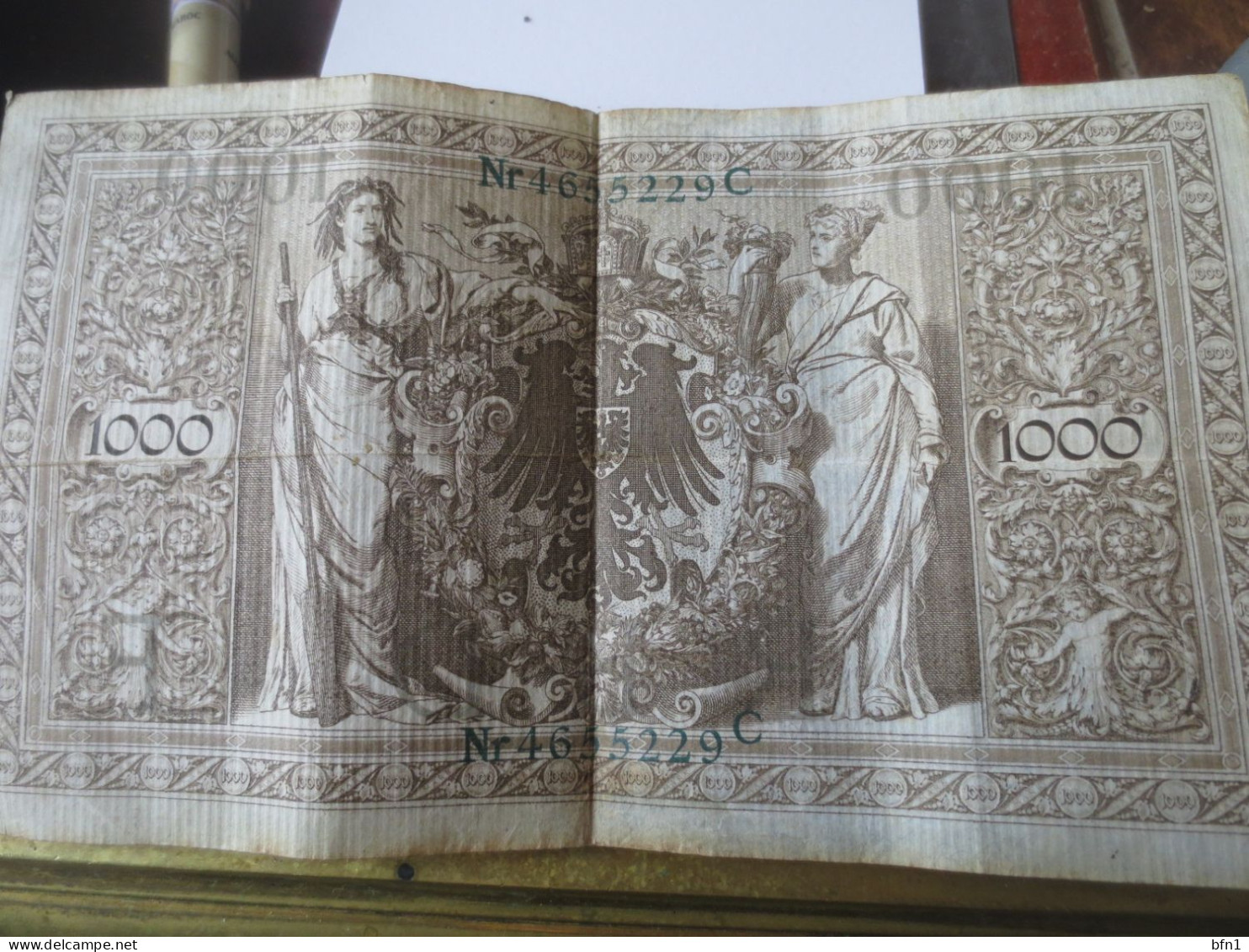 Billet 1000 REICHSBANKNOTE 1910 TTB VOIR PHOTOS - 1000 Mark