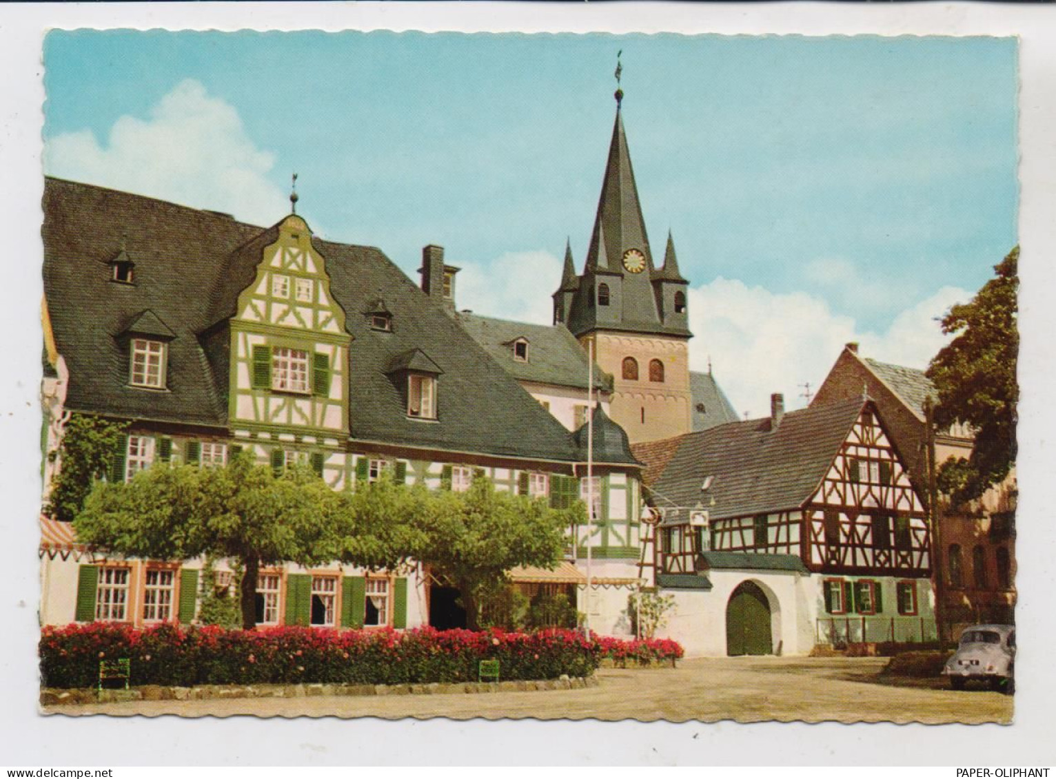 6227 OESTRICH - WINKEL, Hotel Schwan, 1961 - Oestrich-Winkel