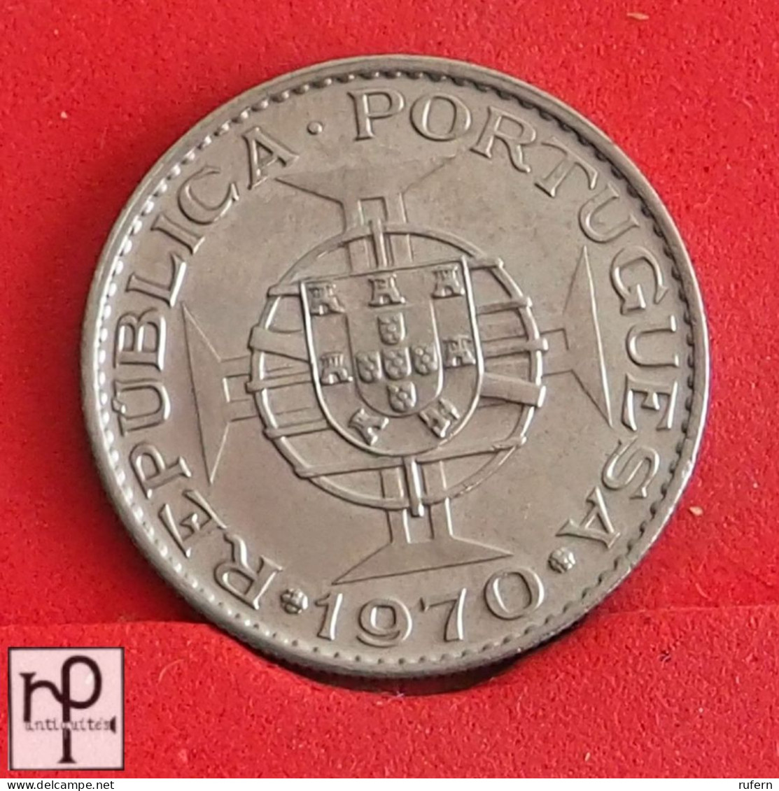 TIMOR 10 ESCUDOS 1970 - KM# 22 - (Nº54591) - Timor