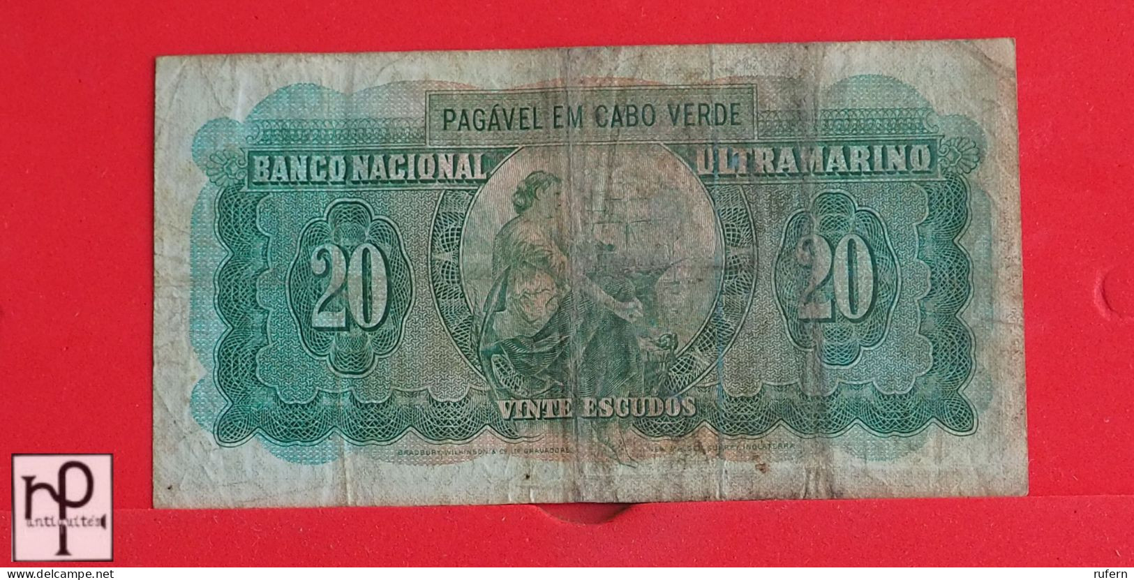 CAPE VERDE 20 ESCUDOS 1972 - (Nº54593) - Cap Verde