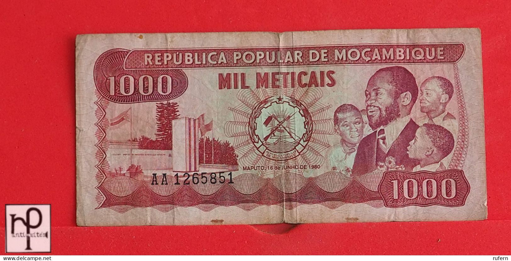 MOZAMBIQUE 1000 METICAIS 1980 - (Nº54595) - Mozambique