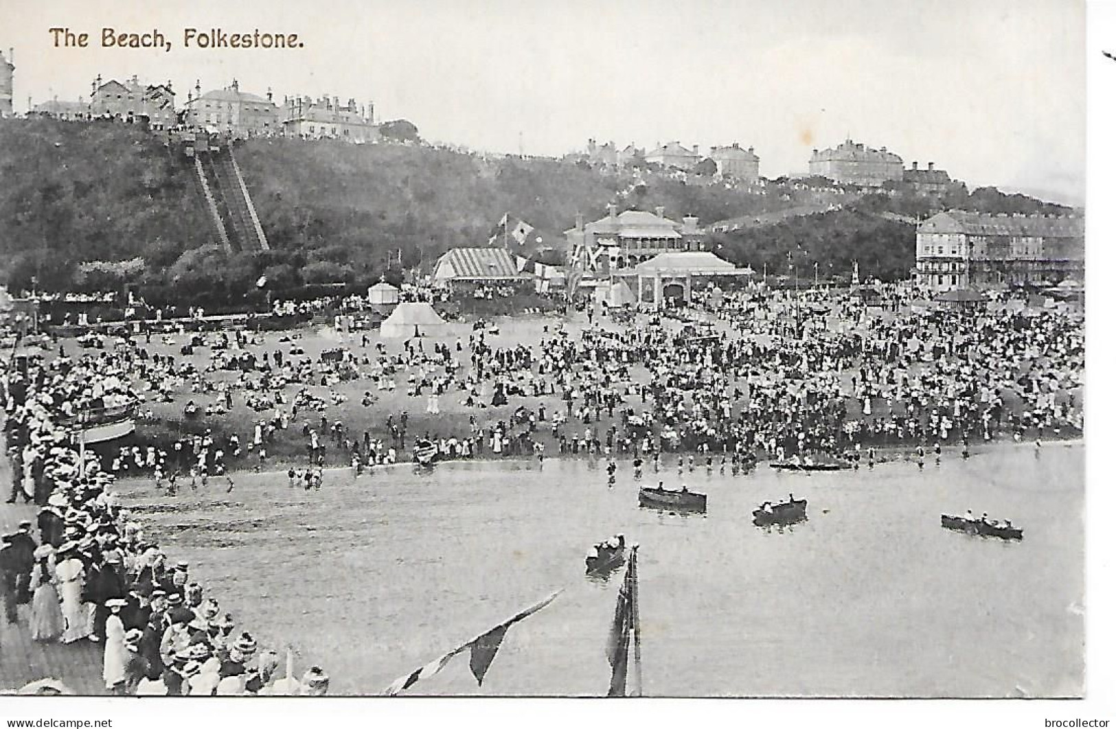 FOLKESTONE ( G.B.) - La Plage - Folkestone