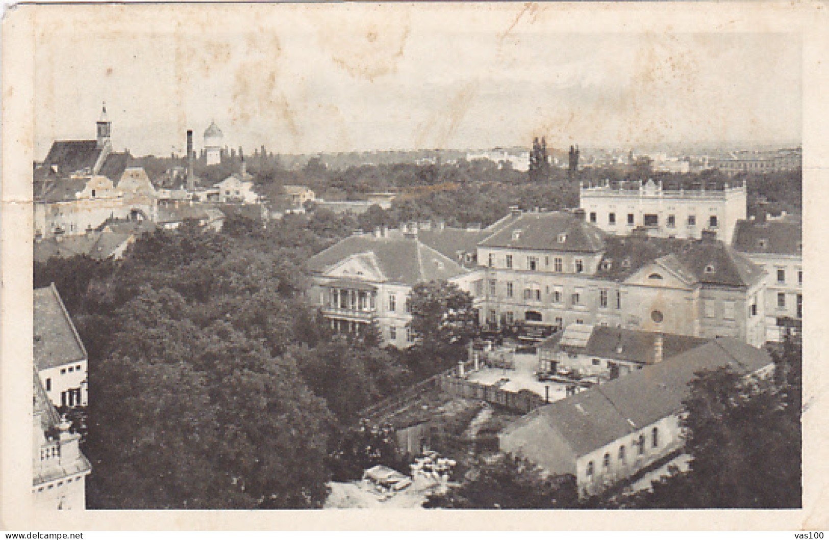 CPA WIENER NEUSTADT- TOWN PANORAMA - Wiener Neustadt