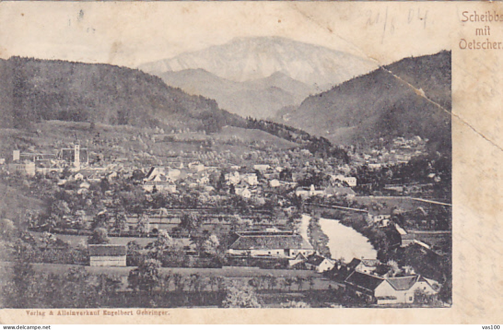 CPA SCHEIBBS- TOWN PANORAMA - Scheibbs