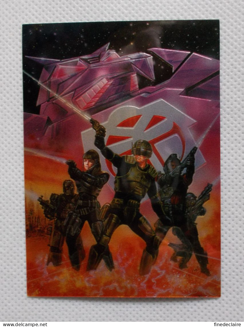 Card / Carte Rigide - 6,4 X 8,9 Cm - The Best Of ROYO All-Chromium 1995 - N°64 - Captain Power #2 - Andere & Zonder Classificatie