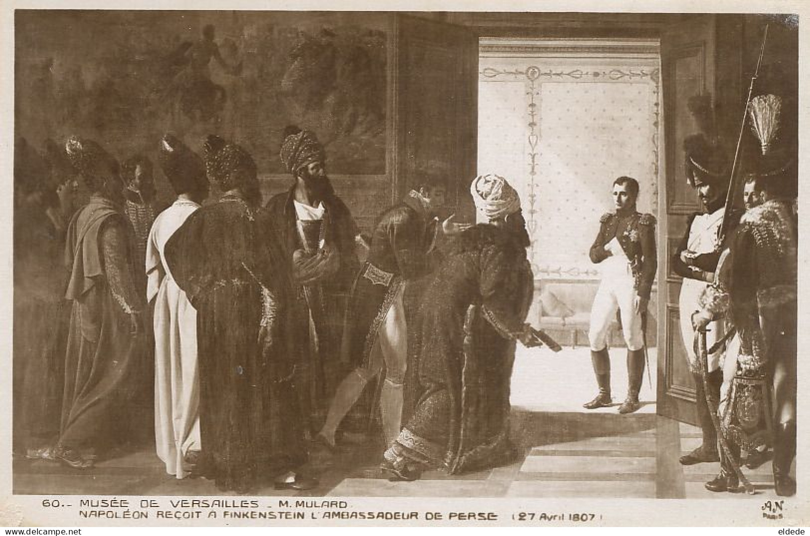 Napoleon Greeting Persian Ambassador In Finkenstein  April 27 , 1807 . Ambassadeur Perse Iran - Iran